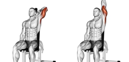 One-Arm Overhead Dumbbell Triceps Extension
